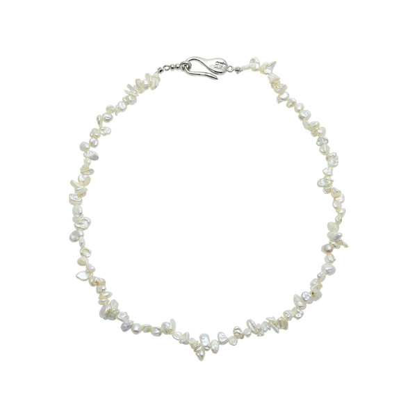 [로울] Firecracker pearl necklace