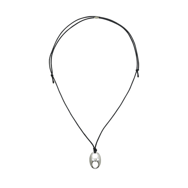 [로울] Pignose black necklace