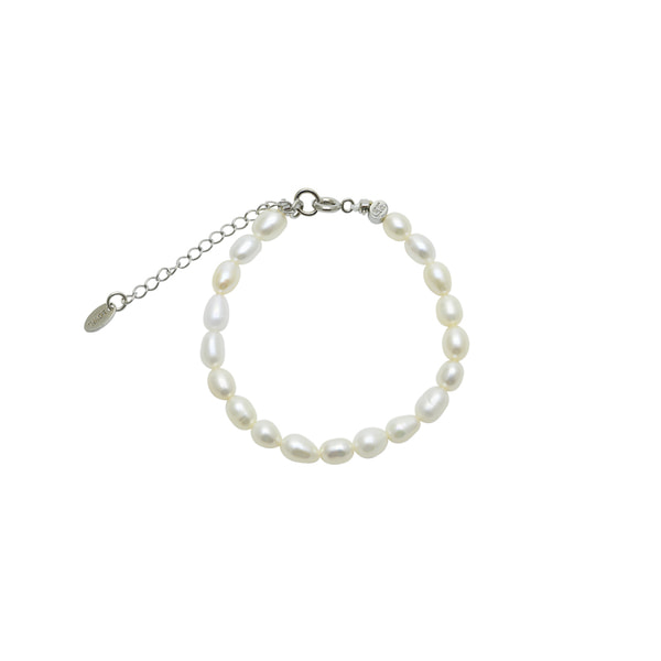 [로울] Rice pearl bracelet
